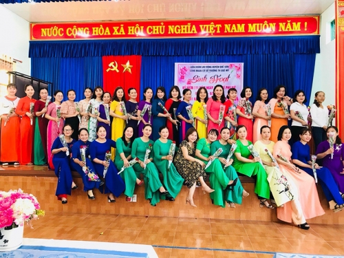 Sơ đồ tổ chức bộ máy trường tiểu học Quế Mỹ